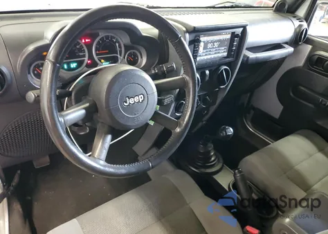 2007 Jeep Wrangler Sahara from USA, damaged, VIN 1J4FA54157L183566